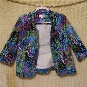 Erin London multi color jacket